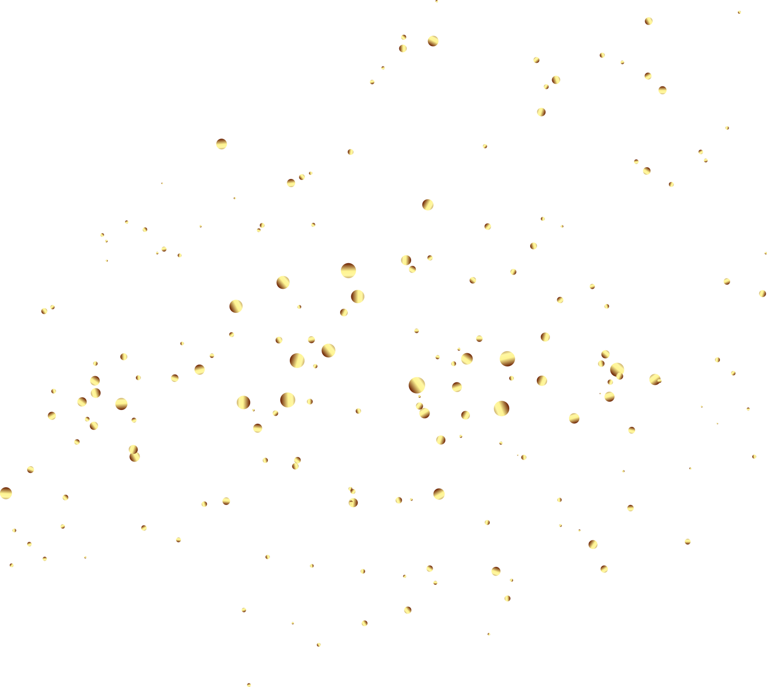 Gold Glitter Illustration